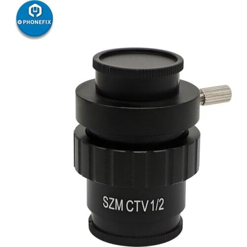 SZMC TV1/2 TV1/3 CTV C-Mount Adapter for Microscope Industrial Digital Trinocular Microscopio Camera Replacement Accessories