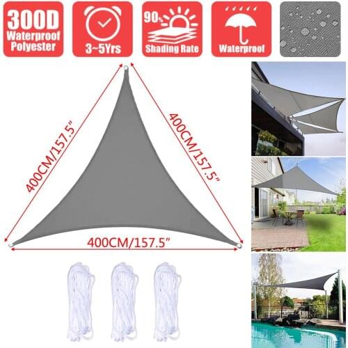 Outdoor Anti-UV Sunshade Cloth For Garden Swiming Pool Patio Shade Sail Awning Camping Shade Protection Cloth