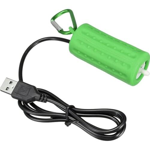 Usb Mini Aeration Pump Air Pump Aquarium Aerator Ultra Quiet Mini Fish Tank Go Fishing Oxygen Pump ——Green