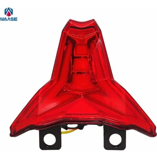 Waase For Kawasaki Ninja ZX10R 2016 2017 2018 Rear Tail Light Brake Turn Signals Integrated LED Light ZX-10R