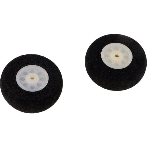 10pcs 30mm 40mm 50mm sponge wheel rc airplane aircraft wheels foam wheels tire