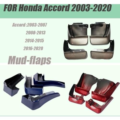 For Honda Accord 2003-2020 mud flaps Guard Splash Honda accord mudguards Car fenders mud flap car Accessories auto styline