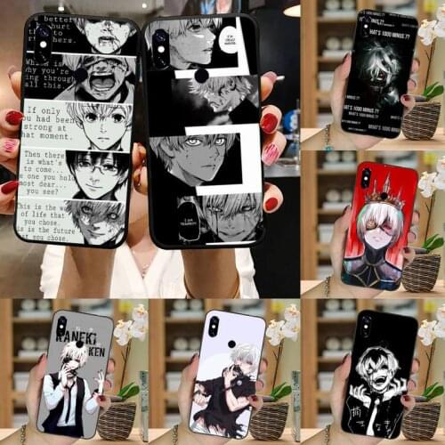 Anime Tokyo Ghouls terror horror Phone Case For Xiaomi Redmi note 7 8 9 pro 8T 9A 9S Mi Note 10 Lite pro