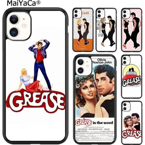 MaiYaCa Grease Movie Collage Cast Phone Case Cover For iPhone 5 SE 6s 7 8 plus X XR XS 11 12 pro max Samsung Galaxy S8 S9 S10