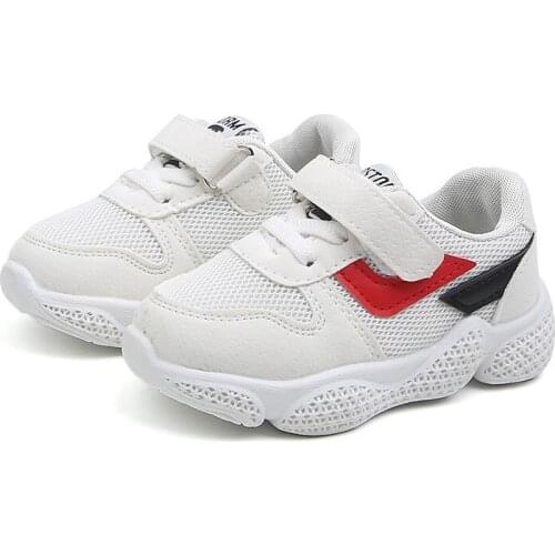 Skoex Kids Sneakers Fashion Soft Sole Non-slip Boys Girls Sport Running Shoes Breathable Mesh Children Trainer Tenis Infantil