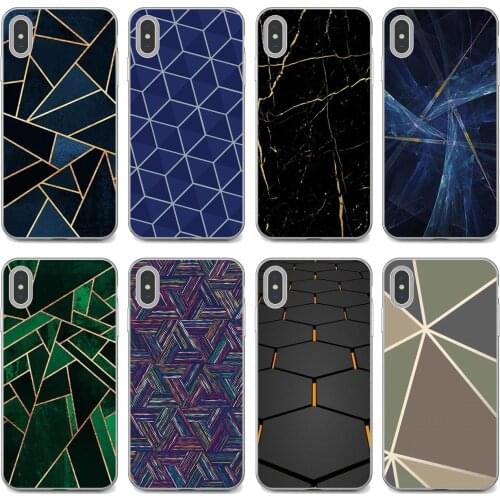 For Xiaomi poco X3 nfc F2 Pro M3 Mi 5X 6X Max Mix 1 2 2S 3 Mi5 Mi6 Mi3 Mi4 Housing Marble-Pink-Mint-Gold-Cubes-Style