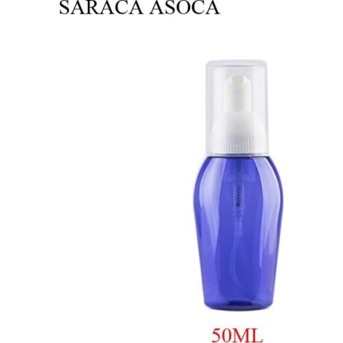 New 50ml Curved Foam Bottle Face Wash Shampoo Foaming Bottle Mousse Cosmetic Bottle 50Pcs/Lots