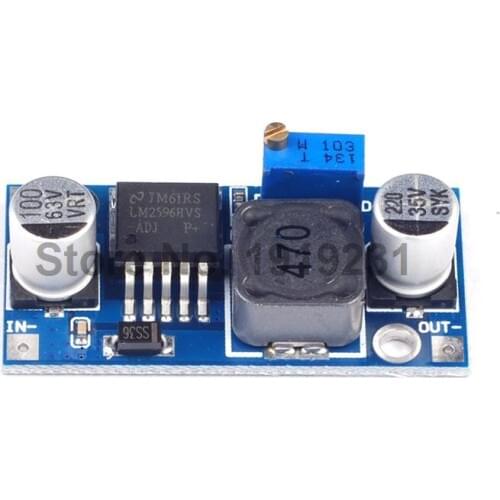 10PCS 4.5-60V LM2596HV DC Voltage Regulator Power Converter Car Charger Vehicle DIY Step-down Module