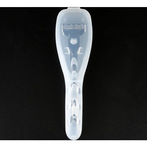 1PC Portable Travel Mens Razor Case Plastic Razor Blades Storage Box Shaving Machine Container Holder Shaver Box