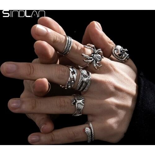 Серебряные кольца для мужчин Sindlan China At AliExpress