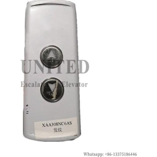 UNITED Elevator External Call Split Type Call Box Hairline Call Box XAA308NC6AS