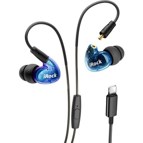 High Resolution Detachable Cable Earphone with Mic Clear Bass Type C Connector High Fidelity Convert Bluetooth Wireless Earbud
