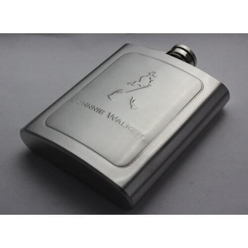 1PC 7OZ 304 Stainless Steel Hip Flask Flagon High Quality Portable Wine Whisky Pot Bottle Drinkware For Drinker JZ 1100