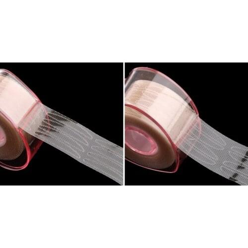 2 Rolls Invisible Fiber Double Eyelid Lift Strips Tape Adhesive Sticker Taps Makeup Tools