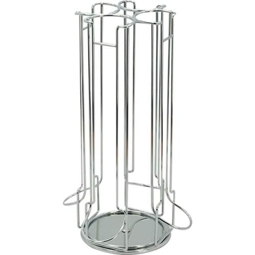 360 Rotating 24 Capsule Coffee Pod Holder Dispenser Coffee Capsules Tower Stand Fits Nespresso Capsule Storage Shelf Coffee Tool