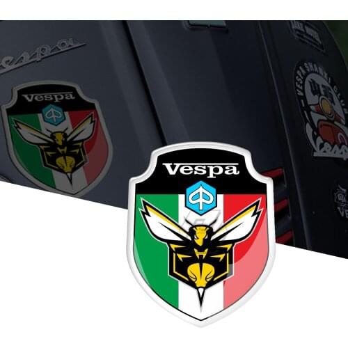 3D Resin Motorcycle Sticker Case for Vespa Sprint Primavera 50 150 150G GTS Touring 946 Decals