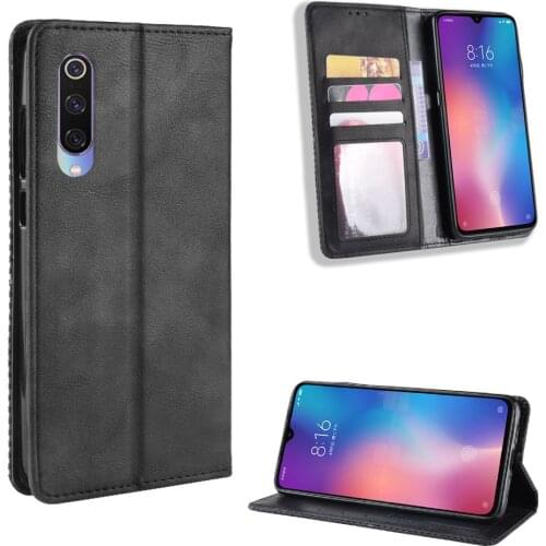 For Xiaomi Mi 9 SE Case Premium Leather Wallet Leather Flip Case For Xiaomi Mi 9 SE Mi9 Mi9SE Phone Case