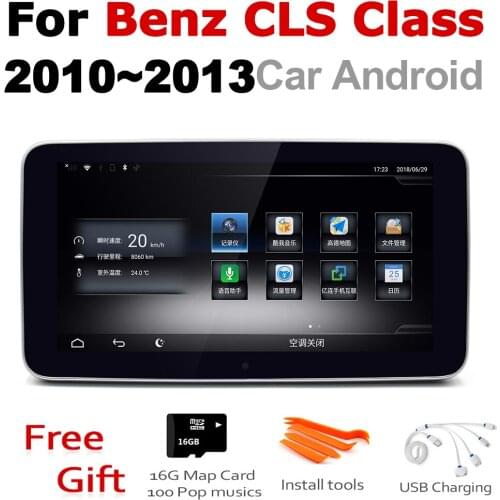 For Mercedes Benz CLS Class 2010 2011 2012 2013 NTG Car Android Radio GPS Multimedia player stereo Screen Navigation Navi Media