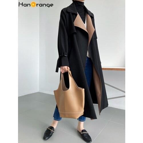 Hanorange Women's Trench Coats