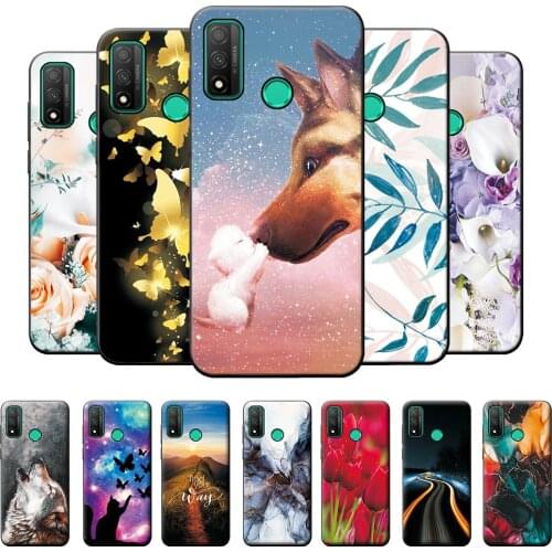 Huawei P Smart 2020 Case For P Smart 2020 Cover Bumper Cute Back Case Huawei P Smart 2020 POT-LX1A Silicone Soft TPU Phone Cases