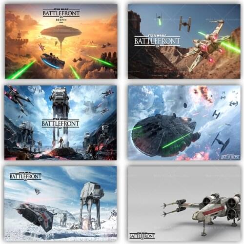Star Wars Battlefront Canvas Painting Wall Art Movie Poster Prints Living Room Home Bedroom Decoration Cudros