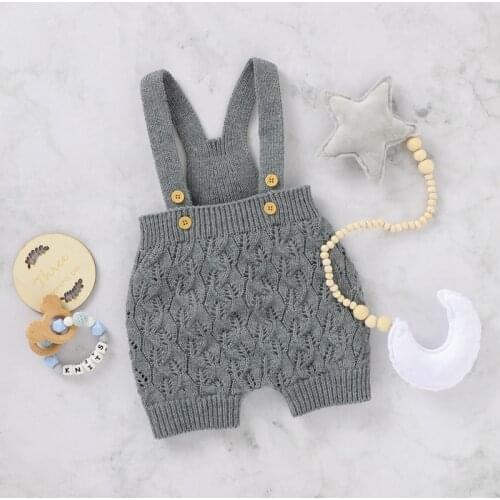 Baby Knitted Rompers Clothes Infant Boys Girls Long Sleeve Sweater Autumn Winter Newborn Warm Jumpsuits Outfits 0-18M