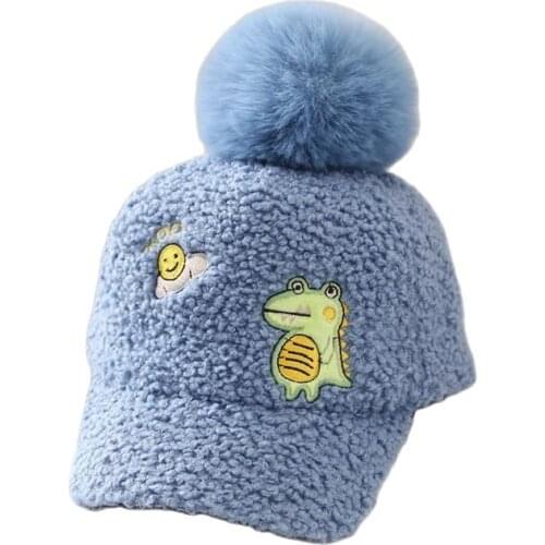 LDSLYJR Winter 2021 fashion joker Cartoon Casquette Baseball Cap Adjustable Snapback Hats for Children boy and girl 01