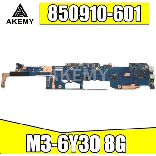 SAMXINNO 850910-601 850910-001 850910-601 For HP EliteBook Folio G1 6050A2776001-MB-A01 M3-6Y30 8G laptop motherboard