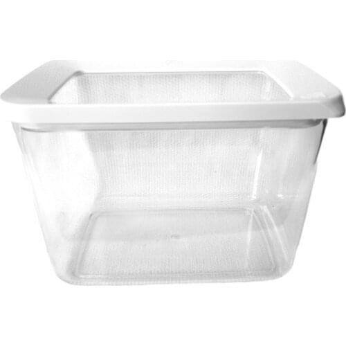 Multipurpose Vacuum Rectangular Storage Container 1400 ml (2 pcs) BPA Free Hard Plastic Home Kitchen Refrigrator Store Food