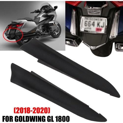 Motorcycle Black Rear Fender Filler Strips Fender Baffle Cover For Honda Gold Wing 1800 GL1800 2018 -2020