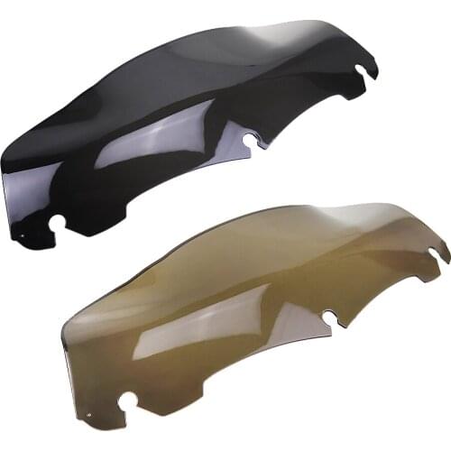 7" Motorcycle Windshield Fairing Windscreen Cover For Harley Electra Street Glide Touring 2014-2019 Upper Fairing Wind Deflector