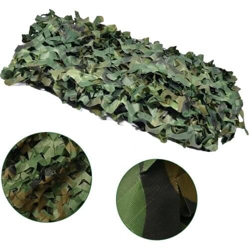 Hunting Army Camo Netting Outdoor Jungle Camouflage Sunscreen Net Woodland Privacy Protection Mesh Forest Shade Tent For Camping