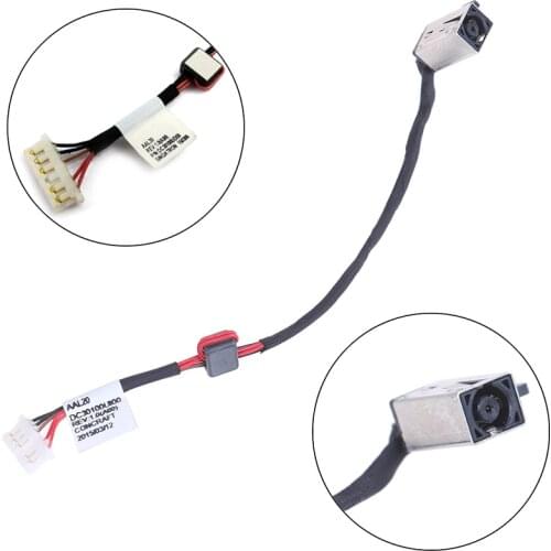 DC power jack cable socket for dell inspiron 14-5455 15-5558 KD4T9 DC30100UD00