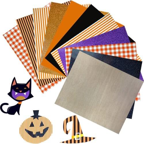 Heat Transfer Vinyl Color Heat Transfer Paper Permanent HTV Iron on Vinyl Adhesive Sheets for DIY Fabric T-Shirts Bag Crafts