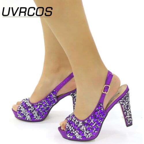 Arrival Crystal Wedding Shoes Luxury Shoe Women Designers Slip on Shoes for Women Elegant Women Wedding Party Pumps Open Toe