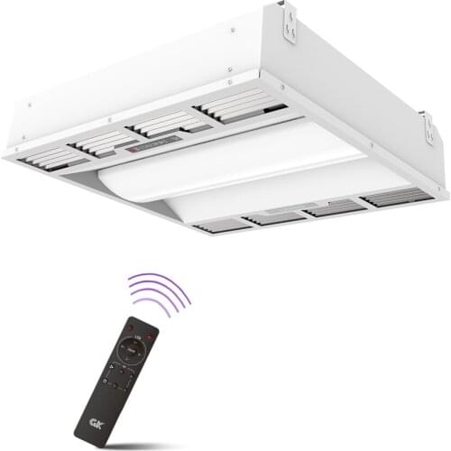 UV Lamp AIR Purification UVC Troffer LED Panel Light For Occupied Area 254NM