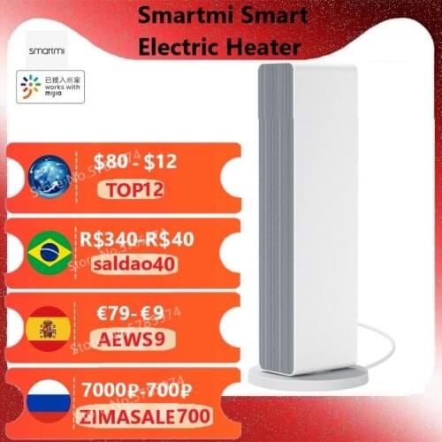 Smartmi Smart Electric Heater Household Winter PTC Ceramic Heating Warmer Warm Air Fan APP Control Timing With Remote Controller