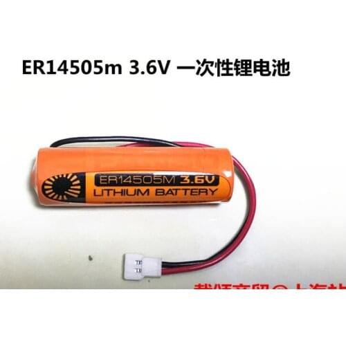 1PCS ER14505M 3.6V lithium sub-battery water meter current meter gas meter battery ER14335 with plug