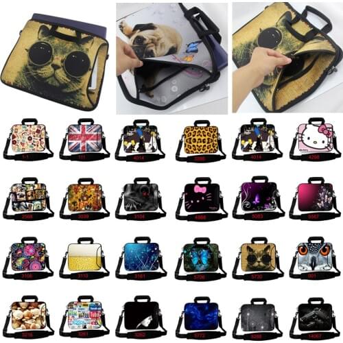 10 11.6 13 13.3 14 15 15.6 17 17.3 Inch Laptop Shoulder Bag sleeve Notebook Case Messenger Computer Bag for ipad macbook A1