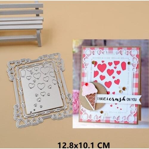 2021 Box Metal Cutting Dies DIY Scrapbooking Paper Photo Album Crafts Knife Mould Cards Embossing Mold Stencils for Decor