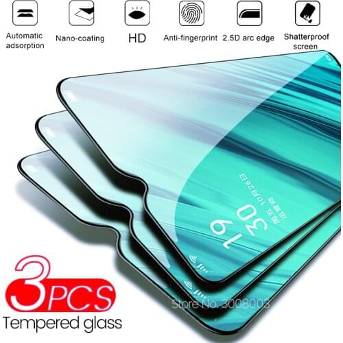 3PCS Full Screen Protector For Xiaomi Redmi Note 4 4X Glass Protective Glass Readmi Not 5 Plus 6 7 8 Pro 8T 5A Prime Cover Film