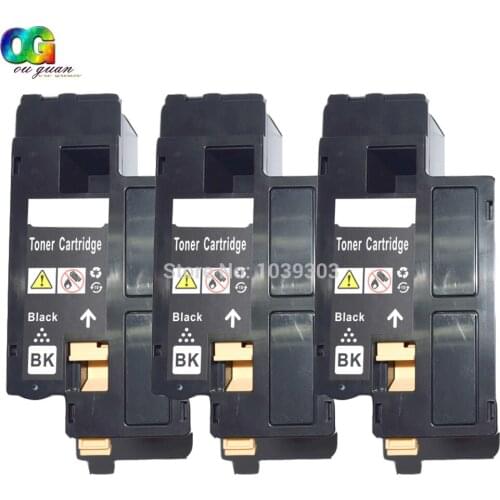 3 x New 6010 6015 Black Toner 106R01630 Compatible For Xerox Phaser 6010N WorkCentre 6015V
