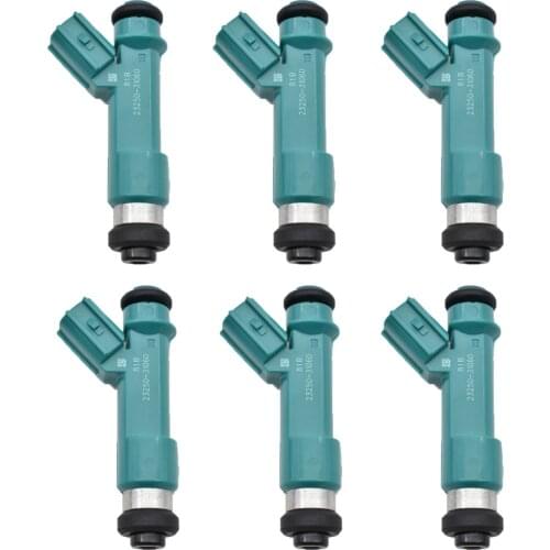 6PCS/LOT Fuel Injector Nozzle 23250-39075 23209-39075 23250-31060 For FJ CRUISER FORTUNER LAND CRUISER PRADO HILUX