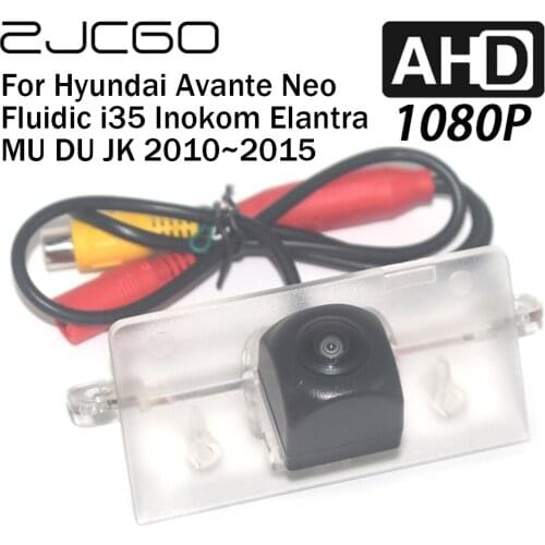 ZJCGO Car Rear View Reverse Backup Parking Reversing Camera for Hyundai Avante Neo Fluidic i35 Inokom Elantra MU DU JK 2010~2015