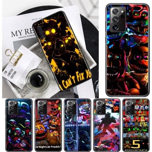 Teddy Bear Five Nights Game For Samsung A72 A52 A02 S A32 A12 A42 A51 A91 A81 A71 A41 A31 A21 S A11 A01 A03 Core UW Phone Case