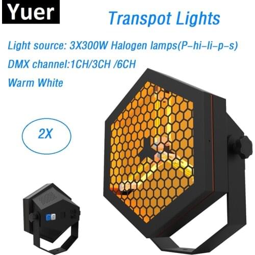 Dj Decorations DMX Controller Stage Par Light 3X300W Warm White Retro Flash Light Dj Lighting Wash Effect Lighting Wedding Party