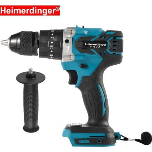 18V 13mm cordless impact drill brushless impact drill screwdriver drill body compatible 1830 1840 1850 1860