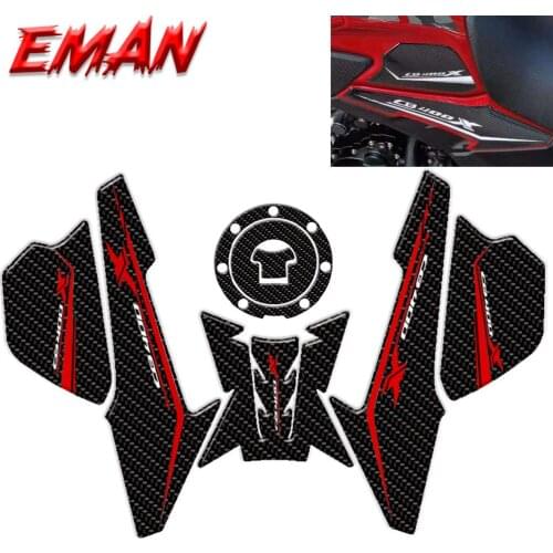 Epoxy Resin Anti Skid Protection Sticker Motorcycle Fuel Tank 3D Tank Pad Protective Decals FOR HONDA CB400X CB 400X 2021