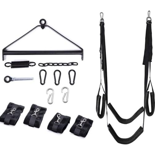 360 Degree Spinning Adult Sex Swings Sex Position Love Sling Adjustable Indoor Swing Adult Sex Sling SM Game BDSM Sex Toys