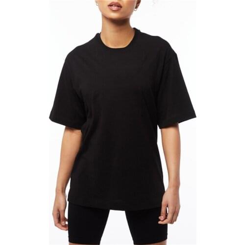 Running Oversized T shirt Women Solid Color Gym Clothing Bodybuilding Fitness Loose Sportswear T-shirt Streetwear Hip-Hop Tshirt